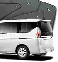 セレナ C27系 e-POWER サンシェード 車中泊 リア用　趣味職人 楽天市場】【9/21限定！最大全額3,000円引】 セレナ C27系